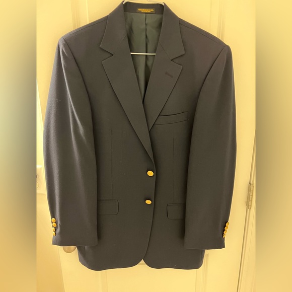 Hunter Coggins Suits & Blazers Navy Blue Mens Blazer Bespoke 39l